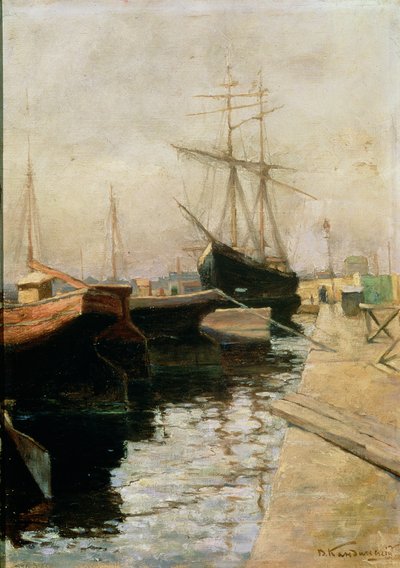 Odessa Limanı, 1900 by Wassily Kandinsky